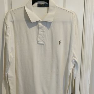 Polo Ralph Lauren beige long-sleeve size L golf